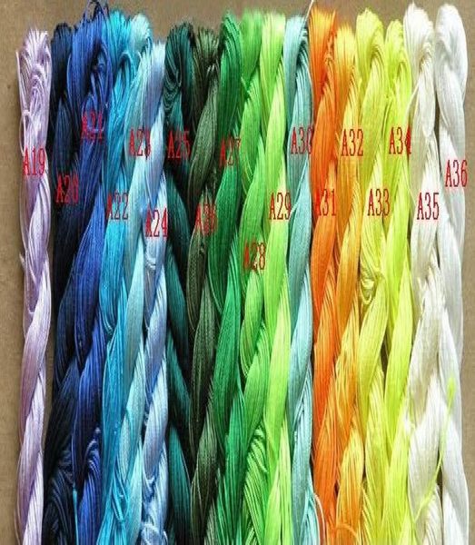 250m270yds 1mm multicolor beading polyester cord beaded bracelet braided rope1719094, White;red
250m270yds 1mm multicolor beading polyester cord beaded bracelet braided rope1719094, White;red
