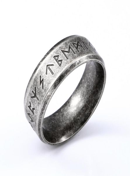 stainless steel odin norse viking amulet rune men band ring fashion words retro jewelry lrr1339737543, Silver
stainless steel odin norse viking amulet rune men band ring fashion words retro jewelry lrr1339737543, Silver