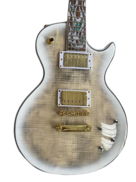 limited run deep red electric guitar, grey ice styling, flame beige neck, fire mosaic, grover empire tuner, hardware, 3
limited run deep red electric guitar, grey ice styling, flame beige neck, fire mosaic, grover empire tuner, hardware, 3