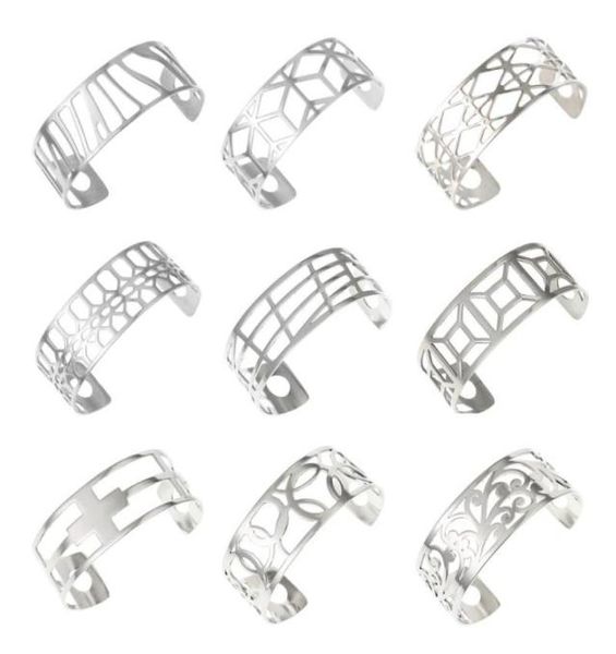 legenstar bangles for women hollow stainless steel cuff braceletsbangles bijoux manchette femme bracelet argent pulseiras1505779, Black
legenstar bangles for women hollow stainless steel cuff braceletsbangles bijoux manchette femme bracelet argent pulseiras1505779, Black