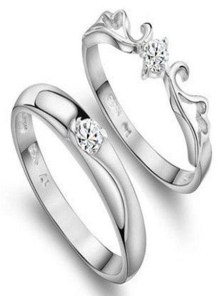 new engagement rings for couple 925 sterling silver love couple wedding ring with crystal 10pcslot 3789146, Golden;silver
new engagement rings for couple 925 sterling silver love couple wedding ring with crystal 10pcslot 3789146, Golden;silver