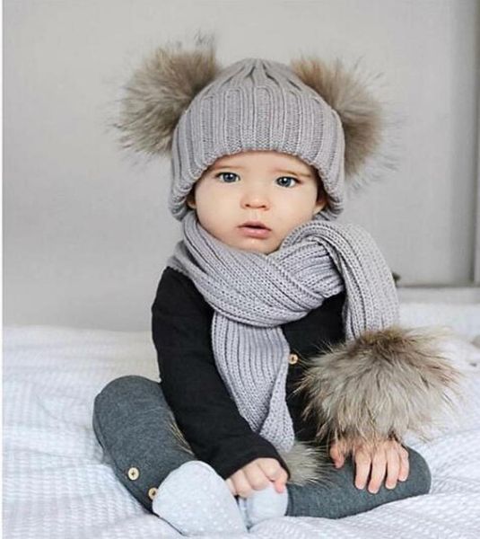 new autumn winter baby kids faux fur ball knitted hat scarf set children knitwear beanie skull cap scarf 151746475180, Yellow
new autumn winter baby kids faux fur ball knitted hat scarf set children knitwear beanie skull cap scarf 151746475180, Yellow