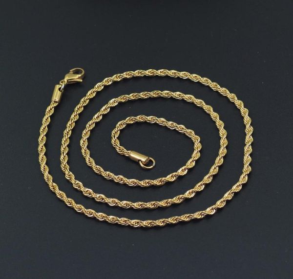 hip hop 18k gold plated stainless steel 3mm ed rope chain women039s choker necklace for men hiphop jewelry gift in bulk9461271, Silver
hip hop 18k gold plated stainless steel 3mm ed rope chain women039s choker necklace for men hiphop jewelry gift in bulk9461271, Silver