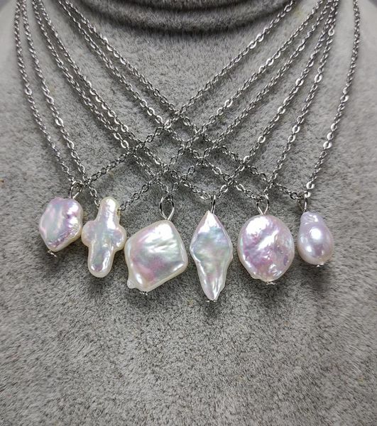 pearl jewelry baroque pearl necklace irregular elegant pearl pendant necklace for women jewelry 8 styles gift 12 pcslot4634627, Silver
pearl jewelry baroque pearl necklace irregular elegant pearl pendant necklace for women jewelry 8 styles gift 12 pcslot4634627, Silver