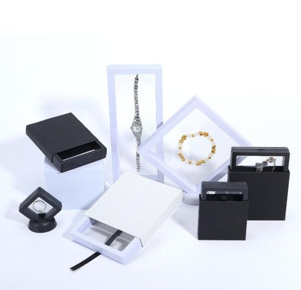 pe thin film suspension display boxes storage rack for ring necklace bracelet earring packaging box for jewelry5716929, Black;white
pe thin film suspension display boxes storage rack for ring necklace bracelet earring packaging box for jewelry5716929, Black;white