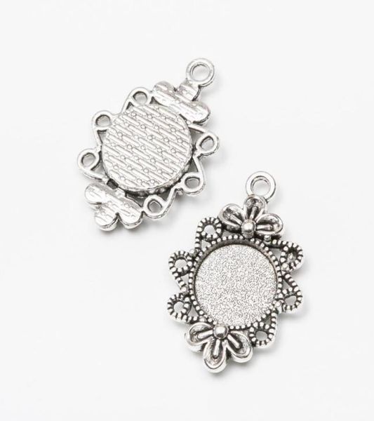 50pcs 3021mm fit 12mm antique bronze cabochon setting round blank pendant base vintage silver color metal stamping tray bezel9404924, Slivery;crystal
50pcs 3021mm fit 12mm antique bronze cabochon setting round blank pendant base vintage silver color metal stamping tray bezel9404924, Slivery;crystal