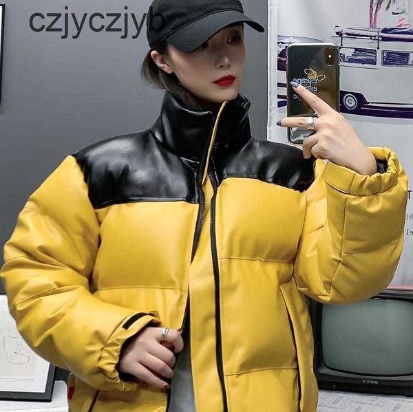 mens leather faux leather classic men pu leather jackets women winter parkas fashion embroidery letter patern contrast color casual outerwea, Black
mens leather faux leather classic men pu leather jackets women winter parkas fashion embroidery letter patern contrast color casual outerwea, Black
