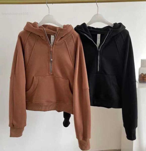 23ss designer half zipper hoodie same style winter scuba pullover pulled thickened lulus women hoodies hooded embroidery sweater loose, Black
23ss designer half zipper hoodie same style winter scuba pullover pulled thickened lulus women hoodies hooded embroidery sweater loose, Black