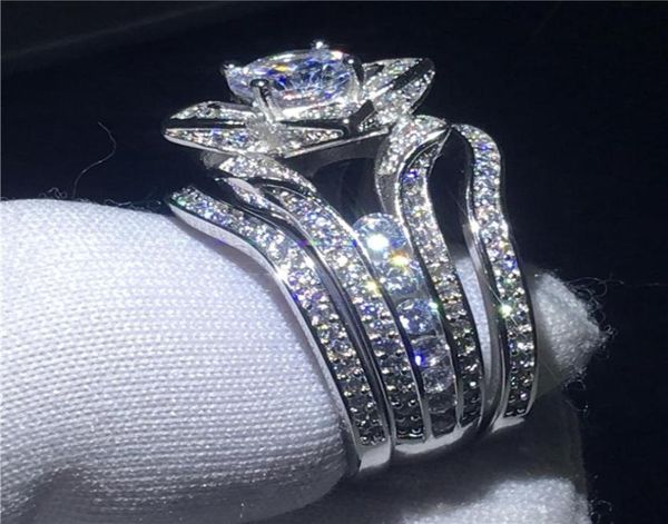 elegant 3in1 flower ring sets 925 sterling silver diamond engagement wedding band rings for women party jewelry gift5865311, Slivery;golden
elegant 3in1 flower ring sets 925 sterling silver diamond engagement wedding band rings for women party jewelry gift5865311, Slivery;golden