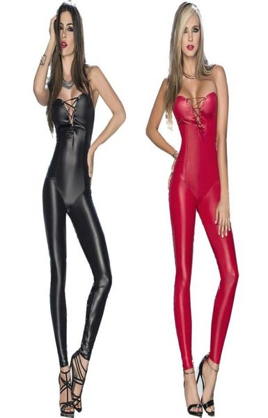 black red strapless jumpsuit lace up legs catsuit catwoman costume women bodysuit punk gothic romper6652283
black red strapless jumpsuit lace up legs catsuit catwoman costume women bodysuit punk gothic romper6652283