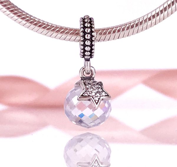european diy style authentic 925 sterling silver faceted silver dangle with cubic zirconia charm fit diy bracelet 791392cz6567607, Black
european diy style authentic 925 sterling silver faceted silver dangle with cubic zirconia charm fit diy bracelet 791392cz6567607, Black