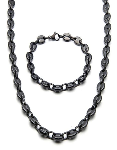 fashion jewlery 9mm wide brand new menwomen039s silverblackgolg tone stainless steel coffee bean link chain necklace bracele4217035, Silver
fashion jewlery 9mm wide brand new menwomen039s silverblackgolg tone stainless steel coffee bean link chain necklace bracele4217035, Silver