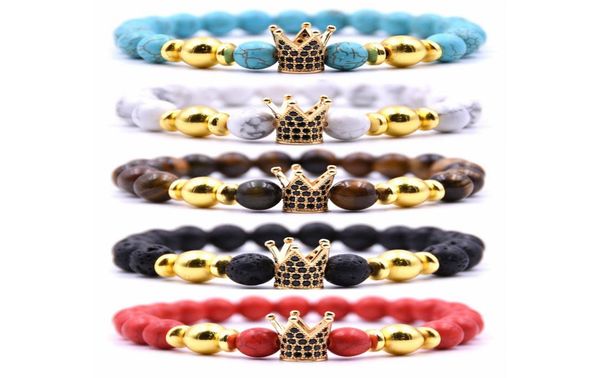 gold crown beaded couple strands bracelets men and women new microinlaid zircon yoga chakra jewelry bangle jewelry7970640, Black
gold crown beaded couple strands bracelets men and women new microinlaid zircon yoga chakra jewelry bangle jewelry7970640, Black