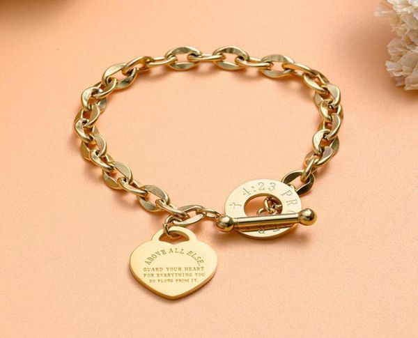 charm bracelets fashion heart stainless steel bracelet for women vintage gold punk thick chain on hand 2021 jewelry gift6075369, Golden;silver
charm bracelets fashion heart stainless steel bracelet for women vintage gold punk thick chain on hand 2021 jewelry gift6075369, Golden;silver