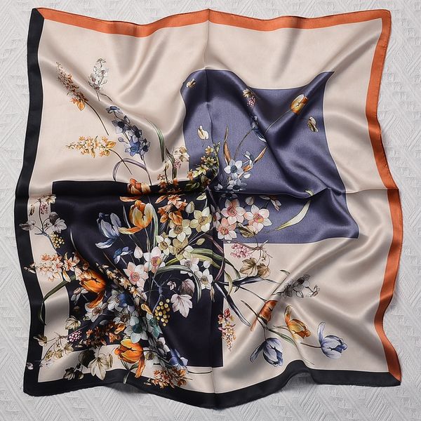 scarves 70cm 100% summer mulberry oil painting flowers plants allmatch women's fashion neck scarf small head handkerchief hijab 230717, Blue;gray
scarves 70cm 100% summer mulberry oil painting flowers plants allmatch women's fashion neck scarf small head handkerchief hijab 230717, Blue;gray