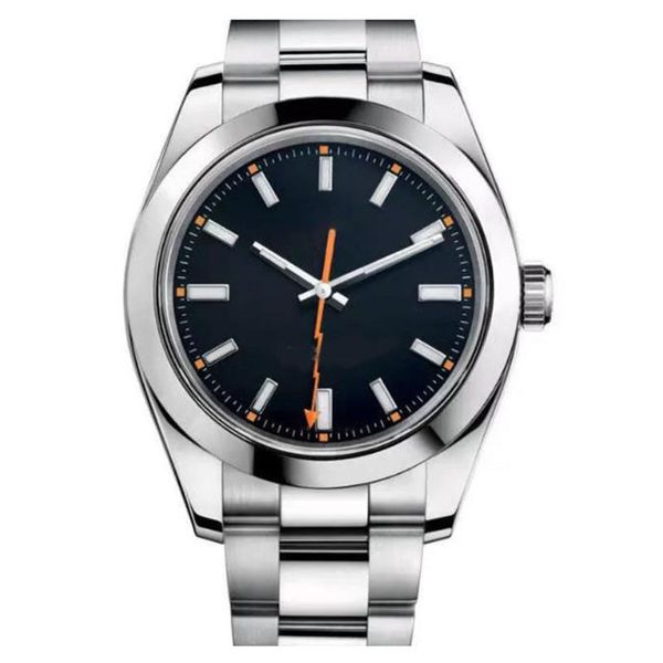 luxury men's watch new black dial 40mm automatic mechanical movement water resistant watch automatic watch, Slivery;brown
luxury men's watch new black dial 40mm automatic mechanical movement water resistant watch automatic watch, Slivery;brown