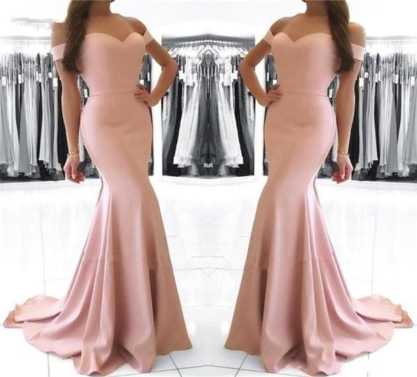 elegant satin bridesmaid dresses off the shoulder mermaid plus size long maid of honor gowns sweep train wedding guest dress 4861358, White;pink
elegant satin bridesmaid dresses off the shoulder mermaid plus size long maid of honor gowns sweep train wedding guest dress 4861358, White;pink