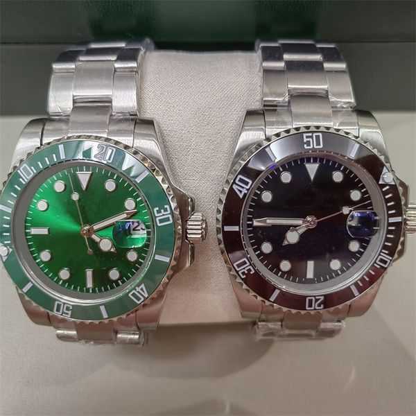 mens automatic mechanical ceramics watches 41mm full stainless steel swim wristwatches sapphire luminous watch business casual montre de lux, Slivery;brown
mens automatic mechanical ceramics watches 41mm full stainless steel swim wristwatches sapphire luminous watch business casual montre de lux, Slivery;brown