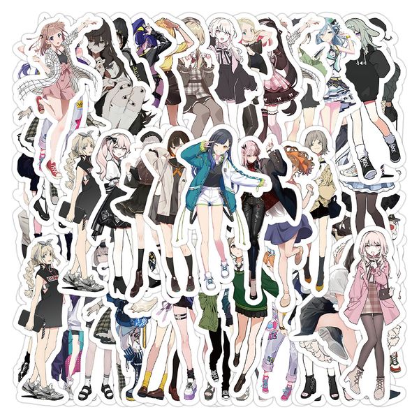 50pcs cartoon anime girl outfit stickers waterproof vinyl stickers non-random for car bike luggage lapskateboard scrapbook water bottle deca
50pcs cartoon anime girl outfit stickers waterproof vinyl stickers non-random for car bike luggage lapskateboard scrapbook water bottle deca