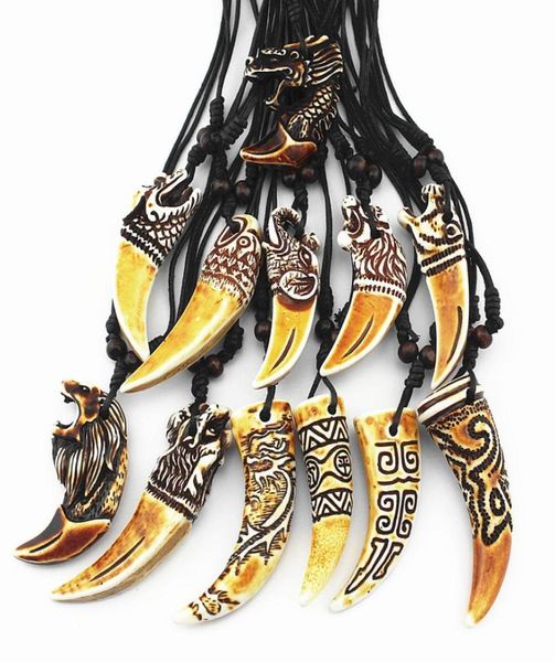 whole 50pcslot necklaces mix lot imitated bone resin pendant rope chain necklace punk fashion jewelry ethnic style tribal ani4333933, Silver
whole 50pcslot necklaces mix lot imitated bone resin pendant rope chain necklace punk fashion jewelry ethnic style tribal ani4333933, Silver