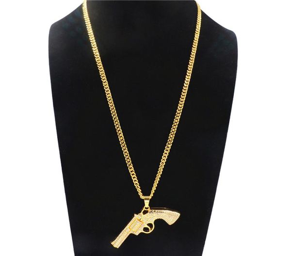 exaggeration rhinestone revolver pendant necklace hiphop alloy gold plated necklace for men creative party jewelry accessories wh7035096, Silver
exaggeration rhinestone revolver pendant necklace hiphop alloy gold plated necklace for men creative party jewelry accessories wh7035096, Silver