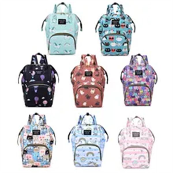 fashion mommy rainbow ballon cats printing diaper bag large capacity travel portable nappy milk bottle stroller backpack a4, Black
fashion mommy rainbow ballon cats printing diaper bag large capacity travel portable nappy milk bottle stroller backpack a4, Black