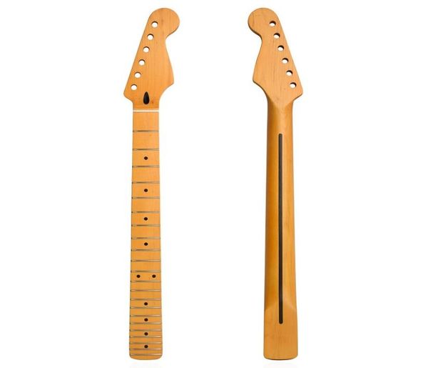 matte yellow maple st guitar necks 22 frets fingerboard with bone nut steel pipe3824456
matte yellow maple st guitar necks 22 frets fingerboard with bone nut steel pipe3824456
