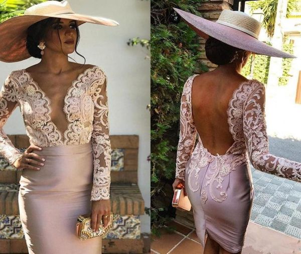deep v neck cocktail dresses party gowns with long sleeves lace applique backless club wear short prom dress2847350, Black
deep v neck cocktail dresses party gowns with long sleeves lace applique backless club wear short prom dress2847350, Black