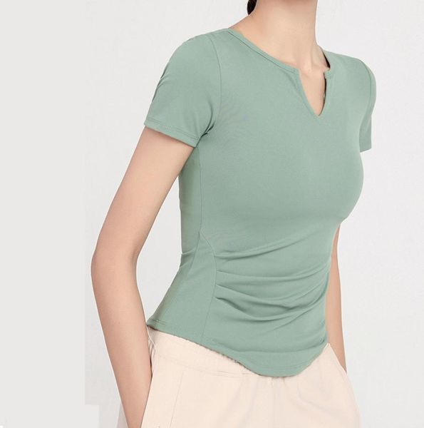 ll women039s yoga tshirt short sleeve tight crop neck beauty back fitness yd1148654201
ll women039s yoga tshirt short sleeve tight crop neck beauty back fitness yd1148654201