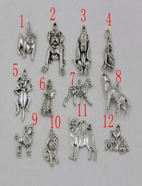 sell 120pcs antiqued silver mixed dog charm pendant jewelry diy 12 style4187304, Bronze;silver
sell 120pcs antiqued silver mixed dog charm pendant jewelry diy 12 style4187304, Bronze;silver