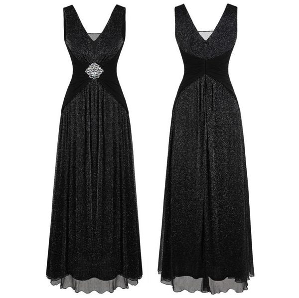 angelfashions women039s v neck pleated beading evening dress long a line formal party gown black 4866400045, Black;red
angelfashions women039s v neck pleated beading evening dress long a line formal party gown black 4866400045, Black;red