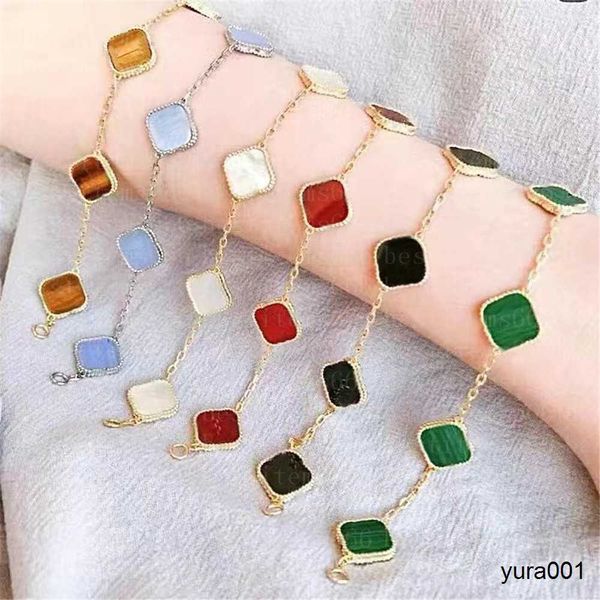 fashion classic 4/four leaf clover charm bracelets bangle chain 18k gold agate shell mother-of-pearl for women girl wedding mother' day, Golden;silver
fashion classic 4/four leaf clover charm bracelets bangle chain 18k gold agate shell mother-of-pearl for women girl wedding mother' day, Golden;silver