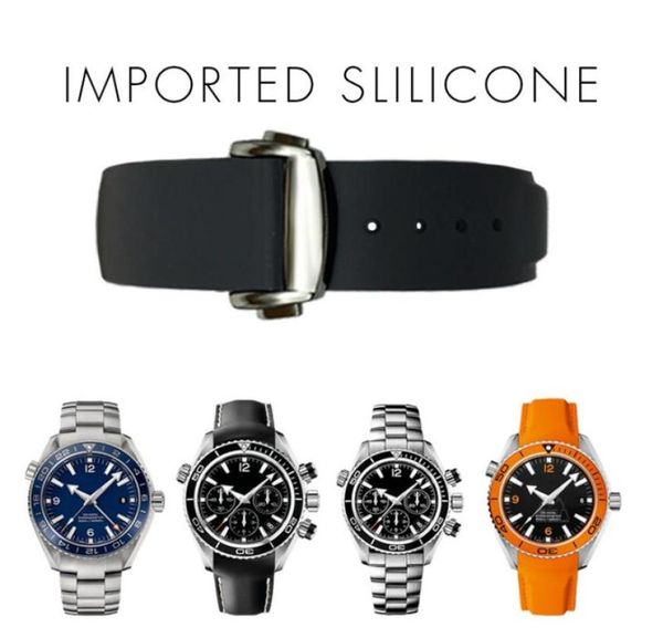 20mm watch strap bands men women orange black waterproof silicone rubber watchbands bracelet clasp buckle for omega planetocean 6381894, Black;brown
20mm watch strap bands men women orange black waterproof silicone rubber watchbands bracelet clasp buckle for omega planetocean 6381894, Black;brown