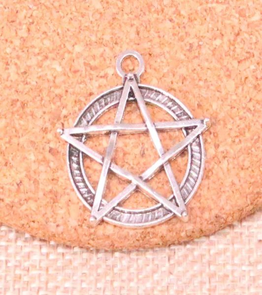 45pcs charms star pentagram 28mm antique making pendant fitvintage tibetan silverdiy handmade jewelry8978137, Bronze;silver
45pcs charms star pentagram 28mm antique making pendant fitvintage tibetan silverdiy handmade jewelry8978137, Bronze;silver