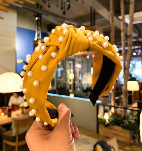 simulated pearl hairband headband solid cloth knotted hair band for women fashion korean style wide hair hoop hair accessories7048041, Silver
simulated pearl hairband headband solid cloth knotted hair band for women fashion korean style wide hair hoop hair accessories7048041, Silver