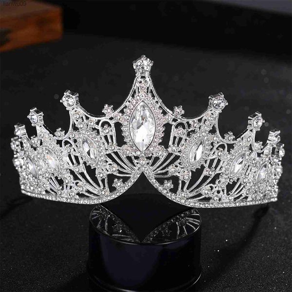 rhinestones bridal headdress crown large round wedding party stage crown for stage performance costume nin668 l230704, White;golden
rhinestones bridal headdress crown large round wedding party stage crown for stage performance costume nin668 l230704, White;golden