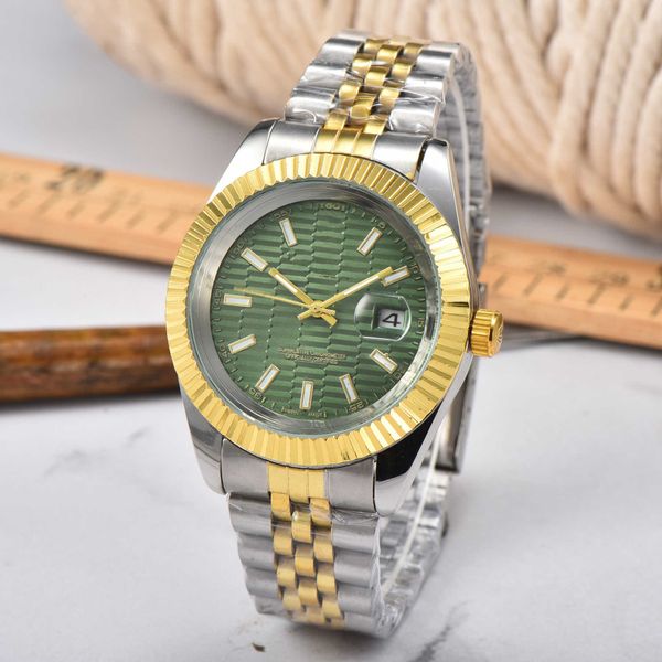 r olax luxury watches for sale online 2023 men's watch teeth ring calendar labor quartz steel band with gift box, Slivery;golden
r olax luxury watches for sale online 2023 men's watch teeth ring calendar labor quartz steel band with gift box, Slivery;golden