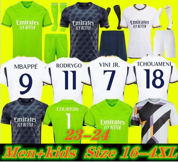 7 vini jr 2023 2024 bellingham soccer jerseys 11 rodrgo alaba modric real madrids 23 24 camavinga tchouameni kids sets kits football shirt f, Black
7 vini jr 2023 2024 bellingham soccer jerseys 11 rodrgo alaba modric real madrids 23 24 camavinga tchouameni kids sets kits football shirt f, Black