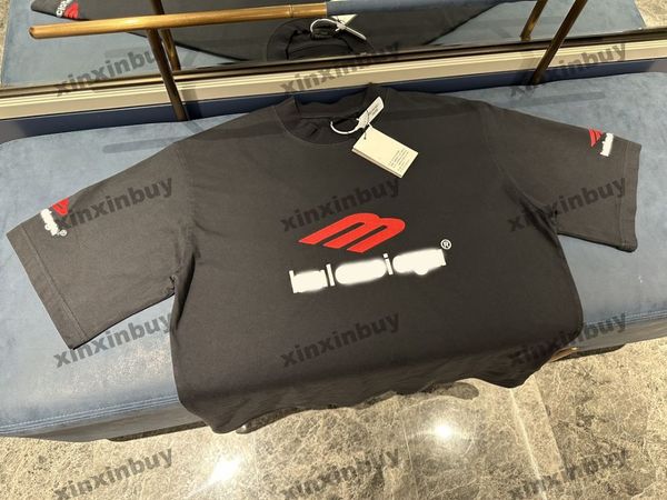 xinxinbuy men designer tee t shirt 23ss paris mud destroyed letter embroidery short sleeve cotton women black blue white xs-l, Black;brown
xinxinbuy men designer tee t shirt 23ss paris mud destroyed letter embroidery short sleeve cotton women black blue white xs-l, Black;brown