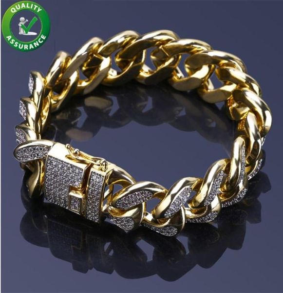 mens bracelets luxury designer bangles gold iced out miami cuban link chain bracelet hip hop jewelry cubic zircon diamond wedding 3298830, Golden;silver
mens bracelets luxury designer bangles gold iced out miami cuban link chain bracelet hip hop jewelry cubic zircon diamond wedding 3298830, Golden;silver
