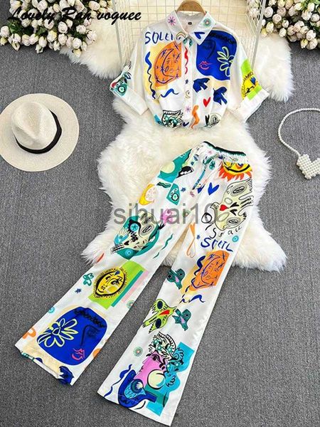 women's two piece pants women 2 piece set graffiti print 2023 summer short sleeve wide leg straight pant sets casual loose satin silk f, White
women's two piece pants women 2 piece set graffiti print 2023 summer short sleeve wide leg straight pant sets casual loose satin silk f, White