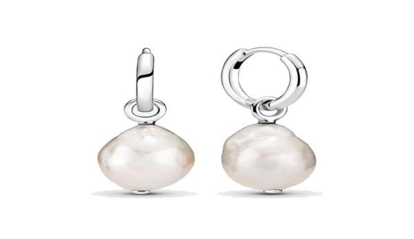 fine jewelry authentic 925 sterling silver earrings fit charm freshwater cultured baroque pearl hoop love earring engagement diy wedding6869, Golden;silver
fine jewelry authentic 925 sterling silver earrings fit charm freshwater cultured baroque pearl hoop love earring engagement diy wedding6869, Golden;silver