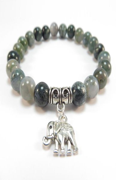 sn1120 sacred elephant mala bracelet healing mala yoga jewelry moss agate zen beaded bracelet christmas gift1434247, Black
sn1120 sacred elephant mala bracelet healing mala yoga jewelry moss agate zen beaded bracelet christmas gift1434247, Black