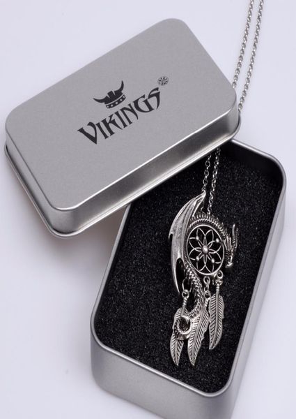 dragon guardian dream catcher pendant necklace boho bohemian women choker jewelry viking amulet charm antique silver plated7517932
dragon guardian dream catcher pendant necklace boho bohemian women choker jewelry viking amulet charm antique silver plated7517932