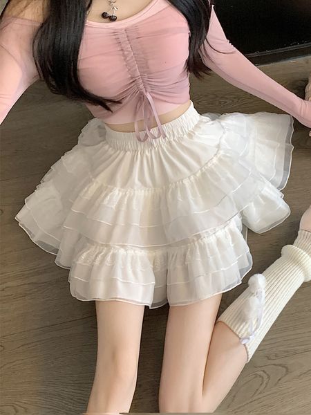 skirts y2k sweet mini skirt women summer lace mesh cake skirt female korean fashion preppy style casual fairycore ball gown short skirt 2307, Black
skirts y2k sweet mini skirt women summer lace mesh cake skirt female korean fashion preppy style casual fairycore ball gown short skirt 2307, Black
