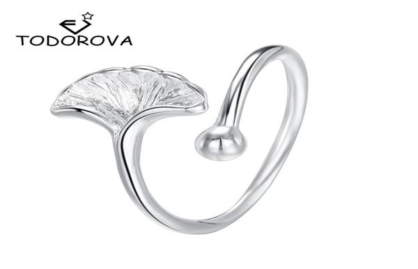 todorova delicate ginkgo leaf rings silver color adjustable rings cute plant leaves for women wedding jewelry1454042, Golden;silver
todorova delicate ginkgo leaf rings silver color adjustable rings cute plant leaves for women wedding jewelry1454042, Golden;silver