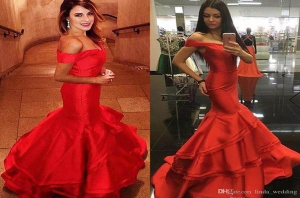 2019 fashion red mermaid prom dress off shoulder tiered formal holidays wear graduation evening party pageant gown custom made plu8585138, Black
2019 fashion red mermaid prom dress off shoulder tiered formal holidays wear graduation evening party pageant gown custom made plu8585138, Black