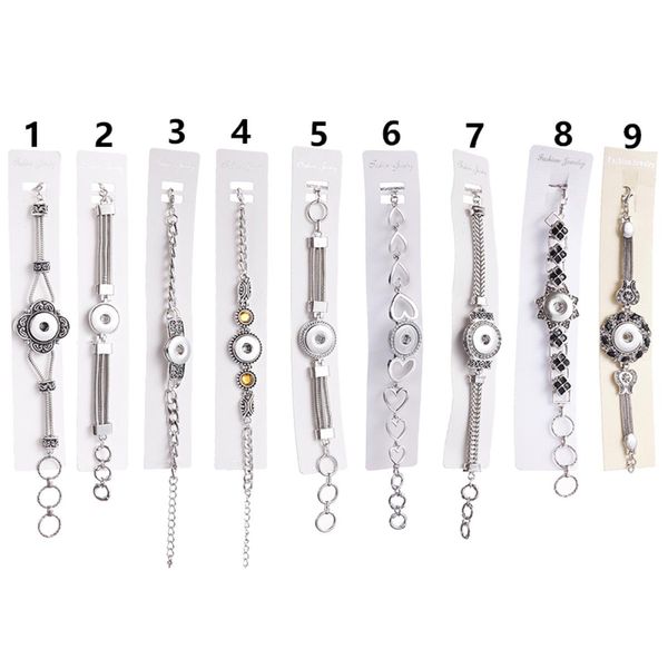 18mm metal snap bangle silver button bracelets retro ginger cuff chain for women men diy jewelry watches gift8696465, Black
18mm metal snap bangle silver button bracelets retro ginger cuff chain for women men diy jewelry watches gift8696465, Black