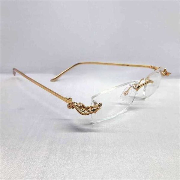 40% off luxury crocodile mens brand designer carter glasses woman rimless optical frame prescriptionkajia new, White;black
40% off luxury crocodile mens brand designer carter glasses woman rimless optical frame prescriptionkajia new, White;black