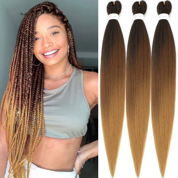 pre stretched braiding hair 26inch box braid hair naturally twist yaki synthetic hair ombre braiding hair pre stretched, Black
pre stretched braiding hair 26inch box braid hair naturally twist yaki synthetic hair ombre braiding hair pre stretched, Black